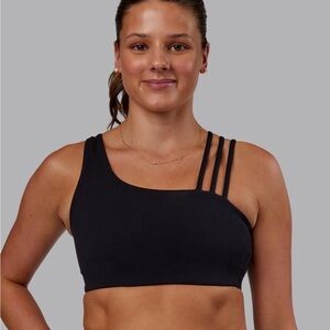 LSKD Galvanise black sports bra NWOT